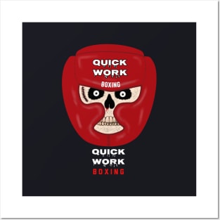 QUICK WORK BOXING Posters and Art